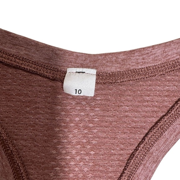 Lululemon Swiftly Tech Racerback Tank Top 2.0 - Race Length  Pink Rosebud Sz:10 - Picture 9 of 12